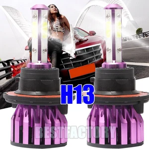 H13 9008 LED Headlight Bulbs Kit for Ford F150 2004-2014 High&Low Beam 3K AAA - Picture 1 of 12
