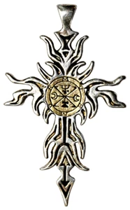 Zagan Cross for Transformation Pendant Necklace - Briar Gothic Forbidden Charms - Picture 1 of 1