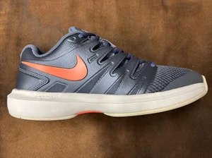Zapatos de cancha de tenis Nike Air Zoom Prestige HC gris naranja AA8024-401 para mujer 6 - Imagen 1 de 12