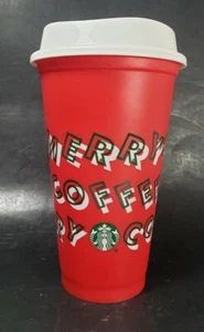 Starbucks 2013 edición limitada vacaciones vaso plástico reutilizable 16 oz. - Imagen 1 de 10