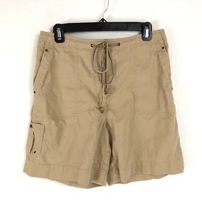 Vintage Lauren Ralph Lauren Cargo Shorts Women's Size 6 High Rise 100% Cotton - Image 1 of 4