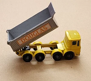 VINTAGE ORIGINAL 8-WHEEL TIPPER DUMP MATCHBOX No 51 DOUGLAS LESNEY ENGLAND EX - Picture 1 of 6