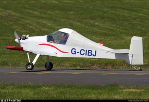 Colomban MC-30 Luciole Avión Escritorio Madera Modelo Pequeño Nuevo - Imagen 1 de 3