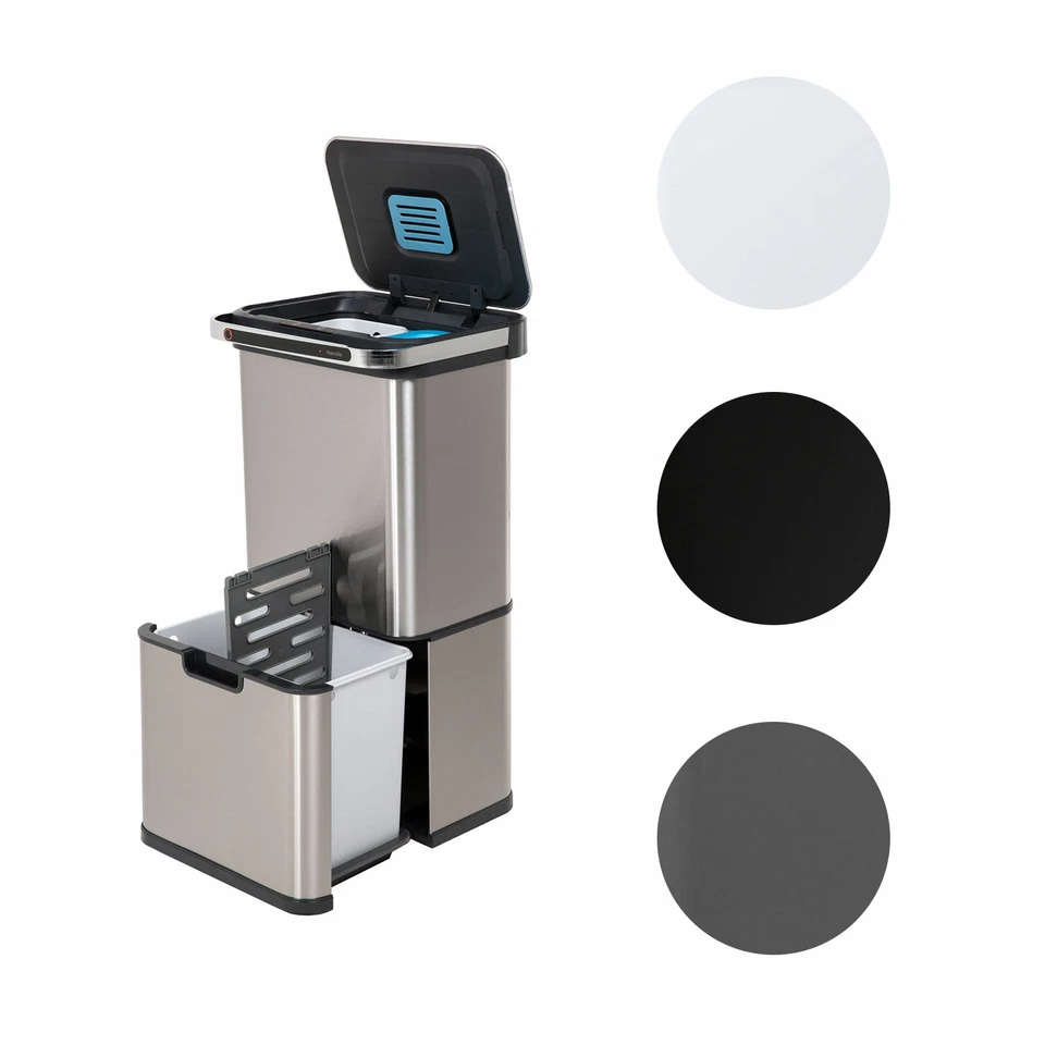 SVITA Sensor-Mülleimer 60L Abfalleimer Automatik Abfallbehälter Papierkorb - Bild 1 von 1