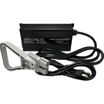 24V 20Amp Battery Charger with SB175 Large Gray Plug for 24v lead-acid batteries - Image 1 of 4