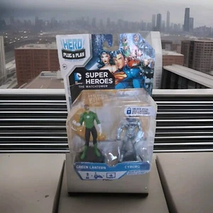 2014 DC Comics Super Heroes The Watchtower Green Lantern & Cyborg Jakks Pacific - Picture 1 of 3