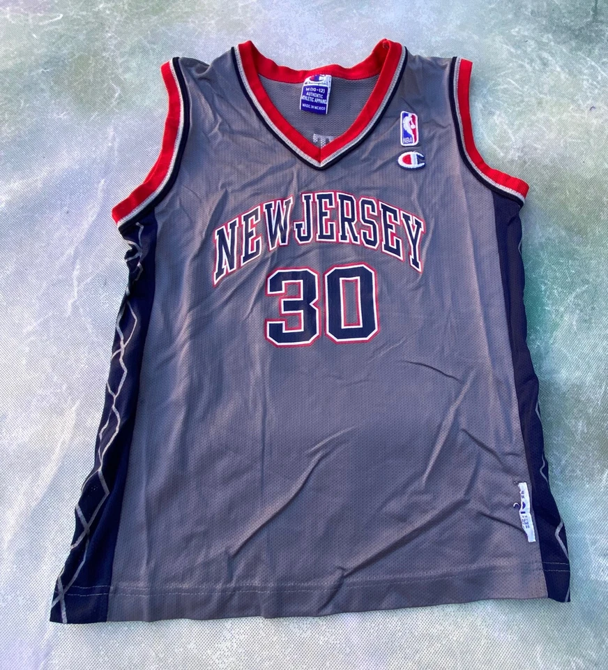 Champion NBA New Jersey Nets Kerry Kittles # 30 Jersey Size Youth M (10-12). - Image 1 of 3