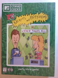 MTV's Beavis and Butt-Head in Wiener prende tutto (PC,1996) gioco finestra-NUOVO-VINTAGE - Foto 1 di 4