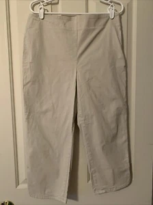 Talbots Capri Pants Size 12 Tan - Picture 1 of 7