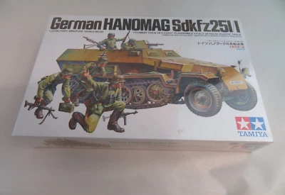 Kit Modelo Militar Tamiya 35020 Escala 1/35 Alemán Hanomag Sd.kfz 251/1 A Foto 1 de 4