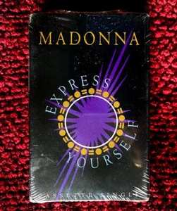 MADONNA SEALED EXPRESS YOURSELF STARBURST LIKE A PRAYER CASSETTE SINGLE LP PROMO - Foto 1 di 6