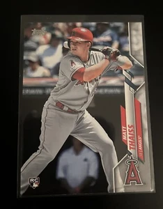 2020 Topps Series 1 Los Angeles Angels Rookie #115 Matt Thais - Picture 1 of 2
