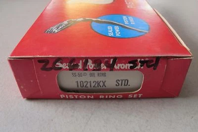 Sealed Power 10212KX STD Engine Piston Ring Set HONDA ACCORD PRELUDE MAZDA 79-83 - Image 1 of 4