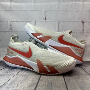 Nike React Vapor NXT Tennis Shoes White Rose CV0742-003 Women’s Size 9.5 NEW - Picture 1 of 11