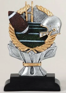 6" Football Impact Series Trophy Personalized Free - Picture 1 of 2
