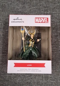 Loki Marvel Hallmark Christbaumschmuck ~ Neu im Karton ~ Thor Filmfigur - Bild 1 von 4