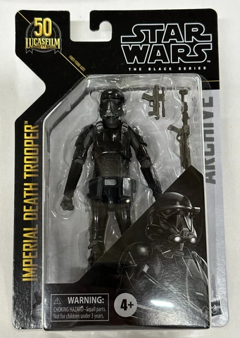 Star Wars The Black Series Archive - IMPERIAL DEATH TROOPER 6" Figure F1907 Cover