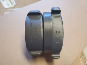Redhead Fire Double Female Coupler Aluminum 3 npt by 2.5 NH - Picture 1 of 4