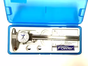 PINZA DIAL 6" .001" NUEVA EN ESTUCHE FOWLER 52-008-007-0 10144 - Imagen 1 de 8