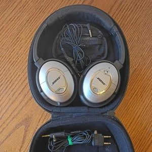 Bose QC-15 Quiet Comfort 15 Headphones With Case - Picture 1 of 11