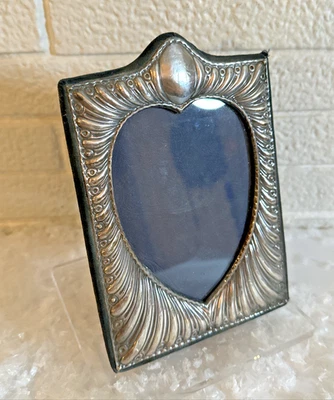 Marco de fotos vintage de plata esterlina reposado JBL Inglaterra Foto 1 de 4