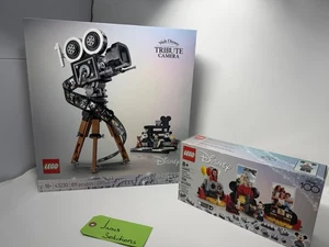 LEGO 43230 + 40600 Disney Lot Walt Disney Tribute Camera & 100 Years Celebration - Picture 1 of 3