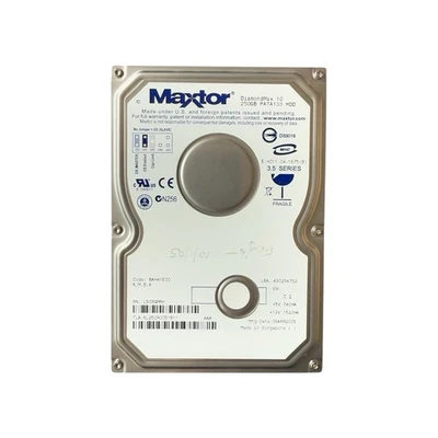 Maxtor DiamondMax 10 250GB PATA133 HDD 3.5'' IDE Hard Drive Wiped *Low Hours* - Image 1 of 4