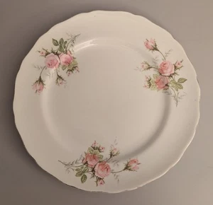 Vintage The Hallmark Canonsburg Lyric Porcelain Floral Roses Design Dinner Plate - Picture 1 of 17