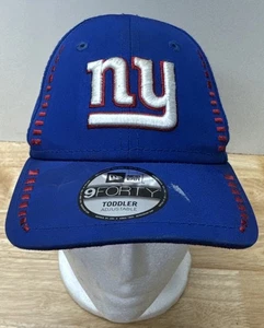 New York Giants NFL New Era 9FORTY Strapback Kleinkind verstellbare Mütze blau - Bild 1 von 13