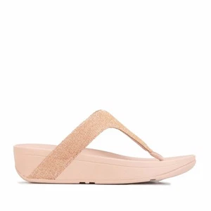 Sandalias de tanga para mujer en rosa con puntera brillante Flop Lottie - Imagen 1 de 6