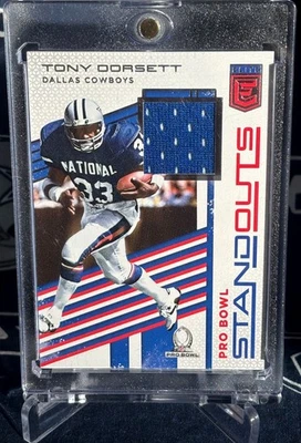 2017 Panini Elite PRO BOWL Standouts Dallas Cowboys TONY DORSETT Game JERSEY - Image 1 of 4