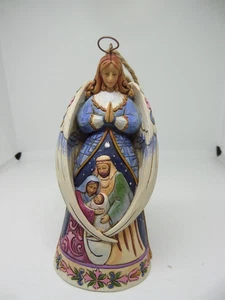 Enesco Jim Shore - Engel mit Flügeln um Heilige Familie Ornament 4023470 Neu in OVP - Bild 1 von 5
