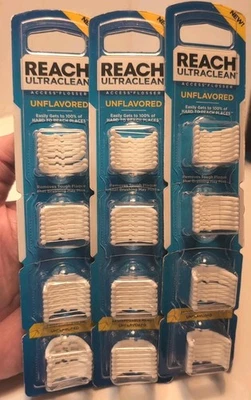 Paquete de recarga de hilo dental Reach Ultra Clean Access sin sabor 28 unidades lote de 3 nuevos Foto 1 de 2