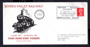 GB - 1970 Severn Valley Railway Letter Reopening Cover - Picture 1 of 2