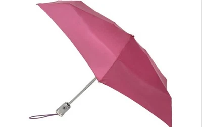 Totes Auto Open Auto Close Umbrella,Magenta - Imagem 1 de 4