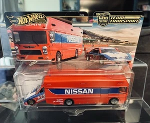 Euro Hauler Hot Wheels Premium Car Culture Team Transport y Nissan 300ZX GTS '94 - Imagen 1 de 3