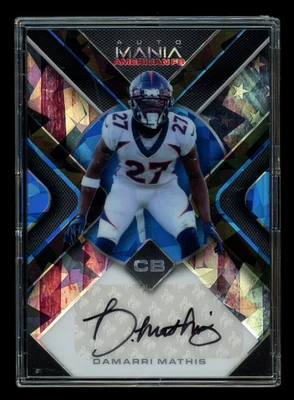 2022 Wild Card Mania American FB Damarri Mathis #AMA-TR24 2/5 Football - Image 1 of 2