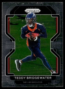 2021 Panini Prizm Teddy Bridgewater Denver Broncos #201 - Picture 1 of 2