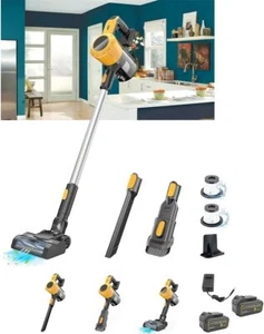 Cordless Vacuum Cleaner for Home Dewalt 20V Battery DCB206 30KPA 6in1 Cleaner - Picture 1 of 7