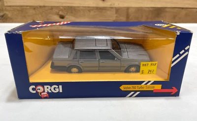 VINTAGE 1986 CORGI VOLVO 760 TURBO SALOON C435/1 - 1/32 DIECAST ENGLAND MINT - Image 1 of 4