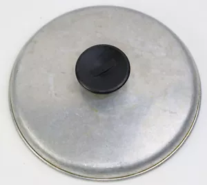 Vintage Mirro Aluminum Pot Pan Saucepan Lid 7 1/4 Inch Round Black Handle MCM - Picture 1 of 4