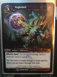 WoW TCG World of Warcraft - Nightfall - Foil Promo - Picture 1 of 3