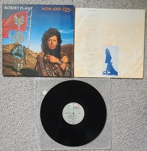 ROBERT PLANT-NOW & ZEN-ORIGINAL GERMAN ISSUE LP ON ESPARANZA RECORDS-1988-GC - Picture 1 of 3