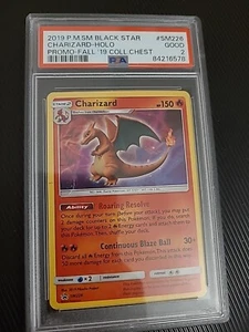 Pokemon Charizard Holo SM226 Fall '19 Coll Chest Black Star Promo PSA 2 [Pop 1!] - Bild 1 von 2