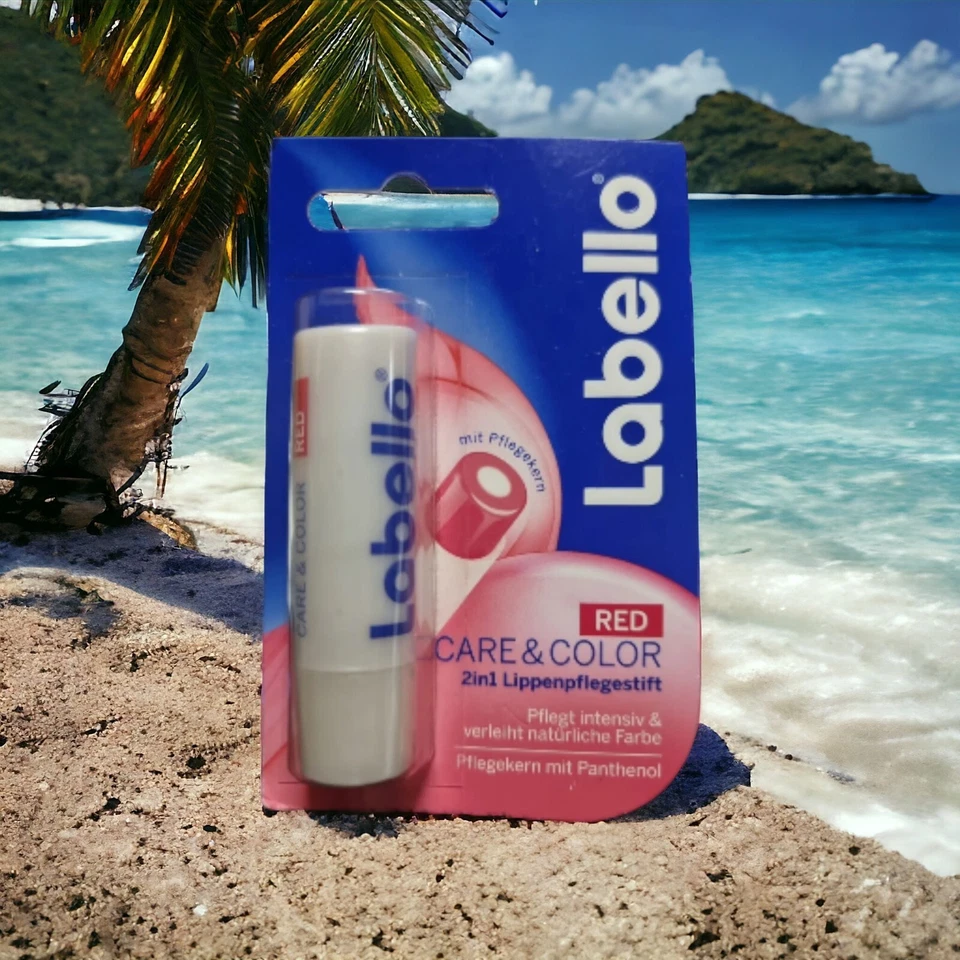 Labello Red Care&Color 2 In 1 Lippenpflegestift NEU/OVP  - Bild 1 von 1