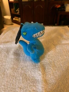 2005 Neopets McDonald's BLUE GRARRL Plush Happy Meal Toy Figure KEY CHAIN CLIP - Picture 1 of 7