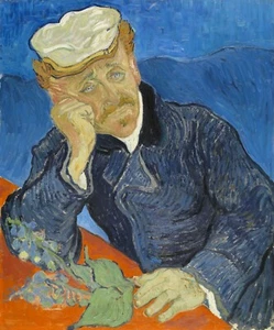 VINCENT VAN GOGH Poster or Canvas Print "Dr Paul Gachet" - Picture 1 of 1