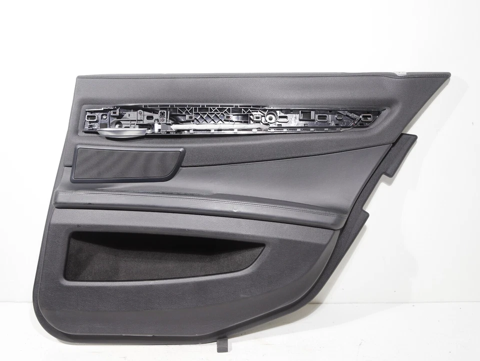 09-12 BMW 750I F01 PANEL PUERTA INTERIOR TRASERO DERECHO MOLDURA OEM 80K 🚗 Foto 1 de 4