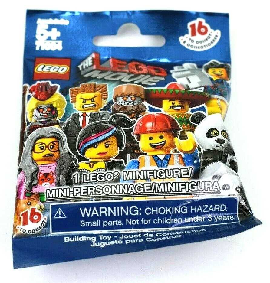 LEGO The Movie Series Scribble-Face Bad Cop Minifigure 71004
