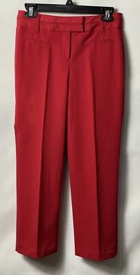 New Directions Petite Women Pants Size 2P Red - Image 1 of 2